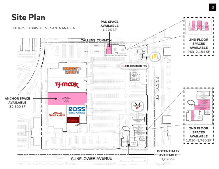More Photos Of 3900-3940 S Bristol St, Santa Ana Unknown For Lease
