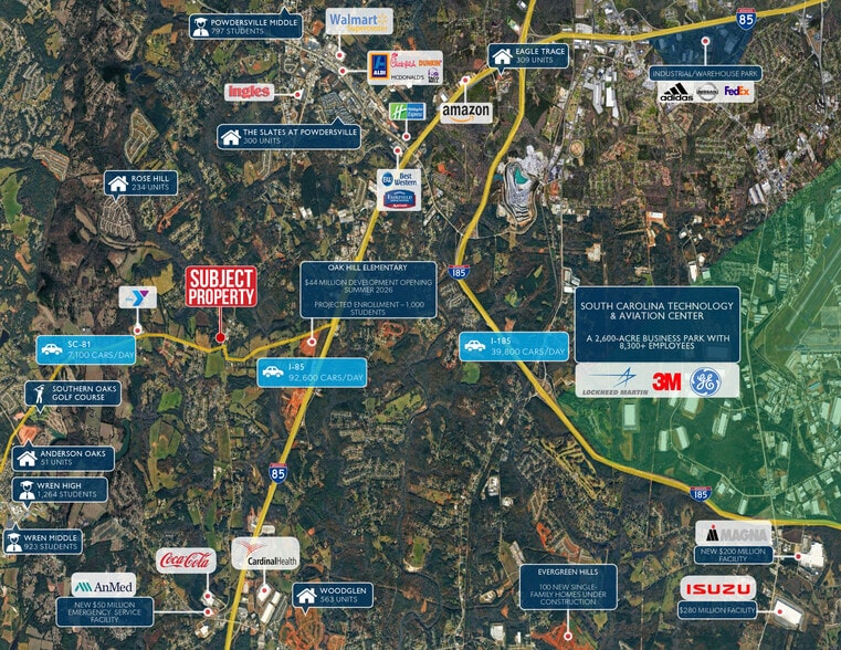 More Photos Of 9617 Highway 81 N, Piedmont General Retail For Sale