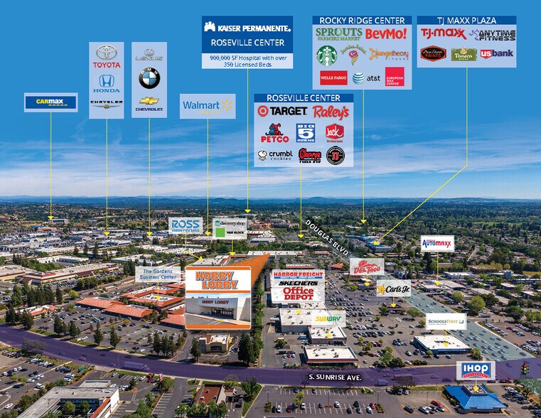 More Photos Of 1815 Douglas Blvd, Roseville General Retail For Sale