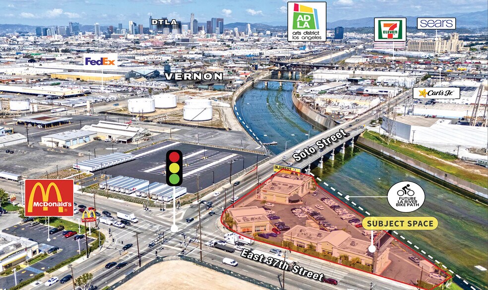 More Photos Of 3600 S Soto St, Vernon Storefront Retail Office For Lease