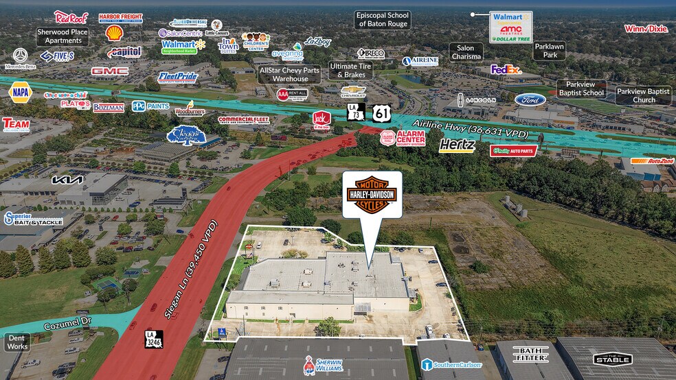 More Photos Of 5853 Siegen Ln, Baton Rouge Auto Dealership For Sale