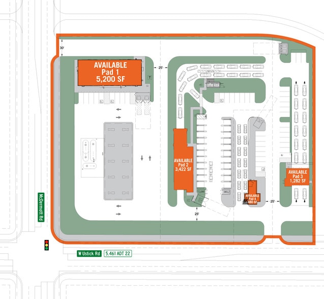 More Photos Of 5900 W Ustick Rd, Meridian General Retail For Lease