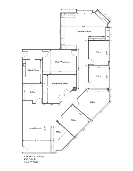 More Photos Of 4545 Fuller Dr, Irving Office Residential For Lease