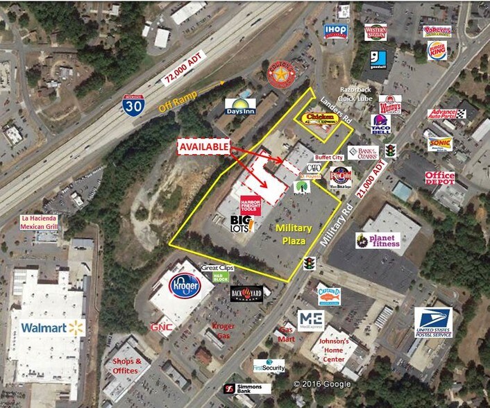 More Photos Of 1426-1528 Military Rd, Benton General Retail For Lease