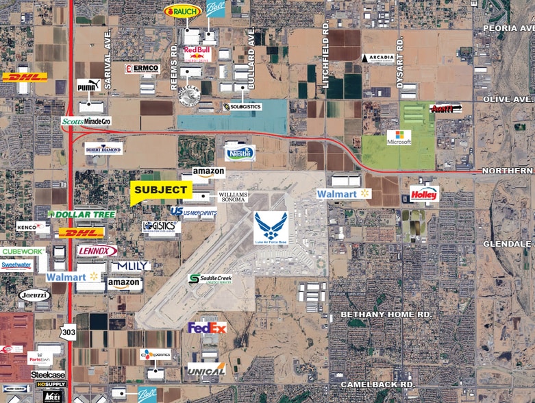 More Photos Of 16029 W Orangewood Ave, Litchfield Park Contractor Storage Yard For Sale