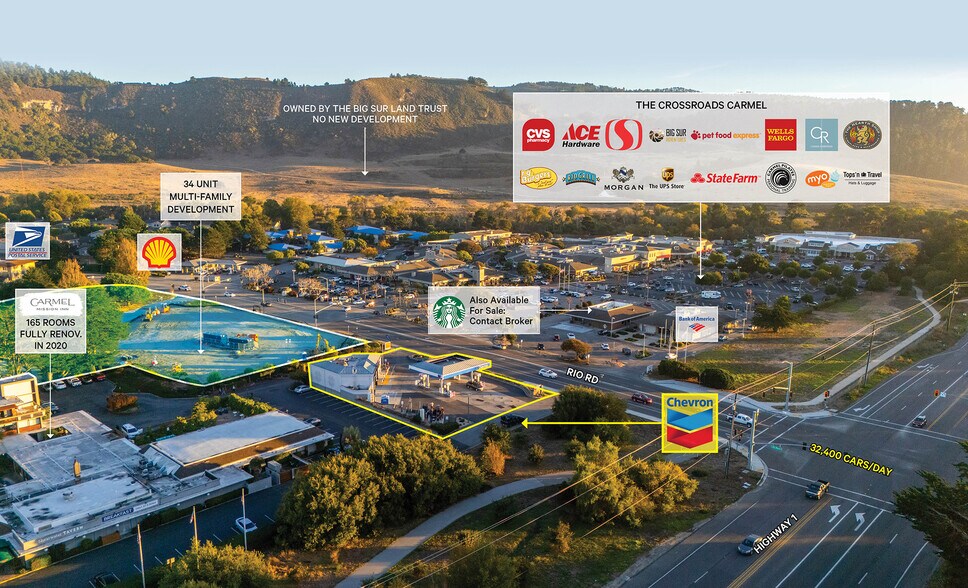 More Photos Of 3645 Rio Rd, Carmel Service Station For Sale