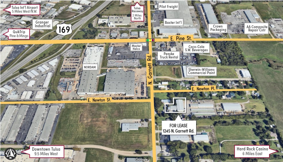 More Photos Of 1245 N Garnett Rd, Tulsa Warehouse For Lease