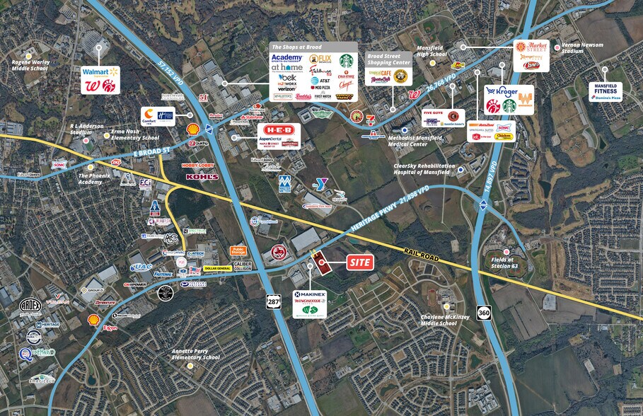 More Photos Of 2201 Heritage Pky, Mansfield Warehouse For Lease