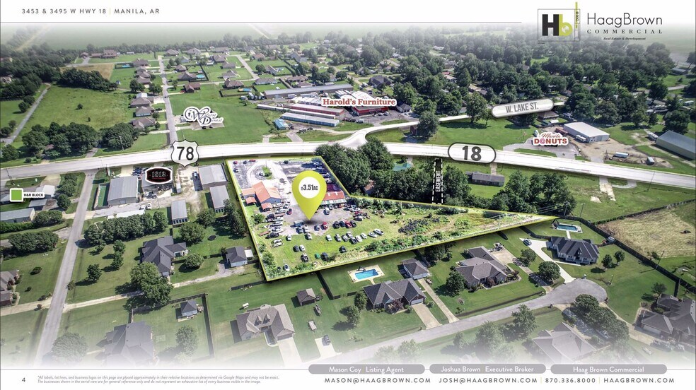 More Photos Of 3453 W State Highway 18, Manila Land For Sale