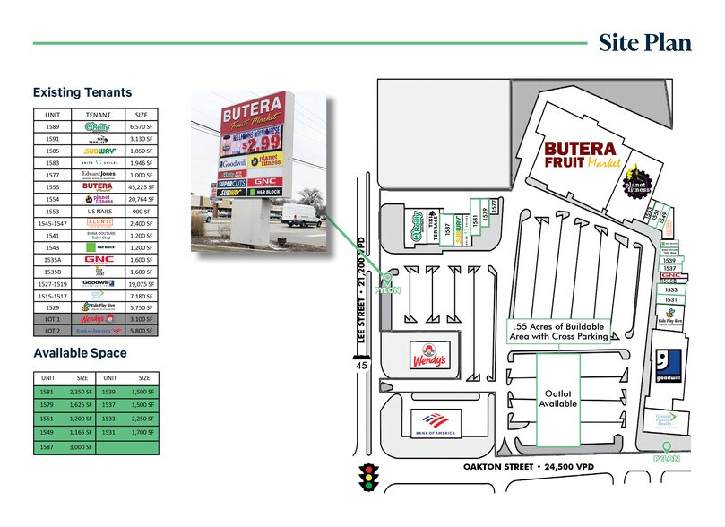 More Photos Of 1515-1589 Lee St, Des Plaines Unknown For Lease