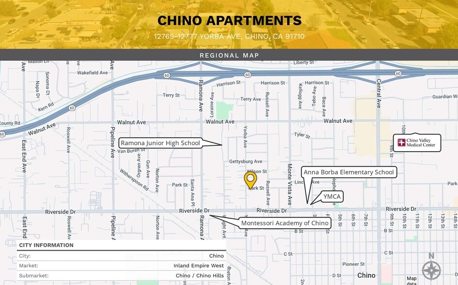 More Photos Of 12765-12777 Yorba Ave, Chino Multifamily For Sale