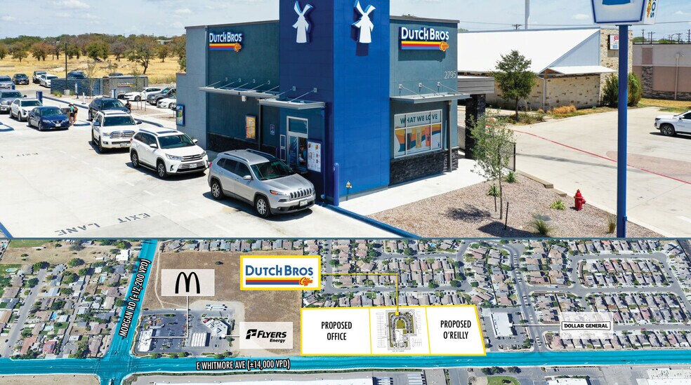 Primary Photo Of 1050 E Whitmore Ave, Ceres Fast Food For Sale