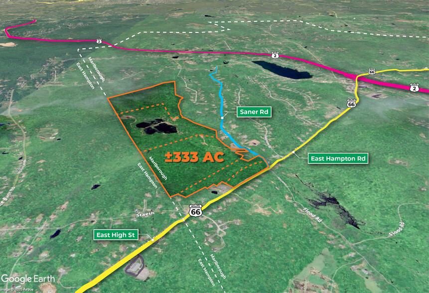 Primary Photo Of East Hampton Rd (Rte. 66) & Saner Rd @ Saner Rd, Marlborough Land For Sale