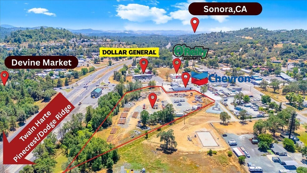 Primary Photo Of 20905 Soulsbyville rd, Soulsbyville Land For Sale