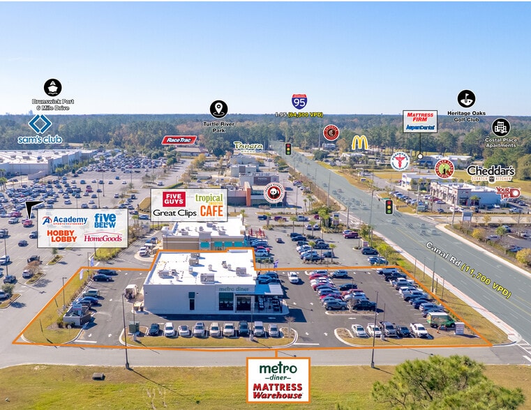 More Photos Of 10505 Canal Crossing Rd, Brunswick Restaurant For Sale