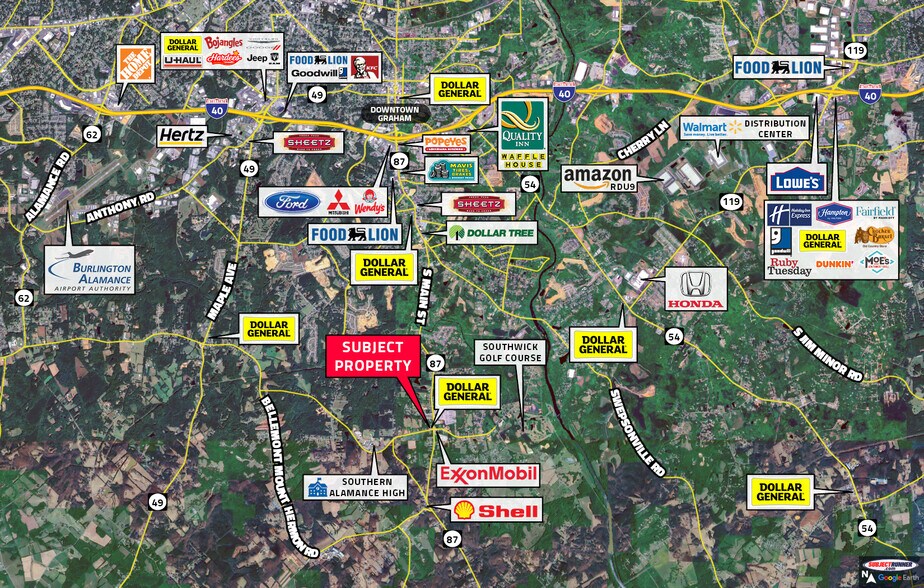 More Photos Of 3015 S NC Highway 87, Graham Land For Sale