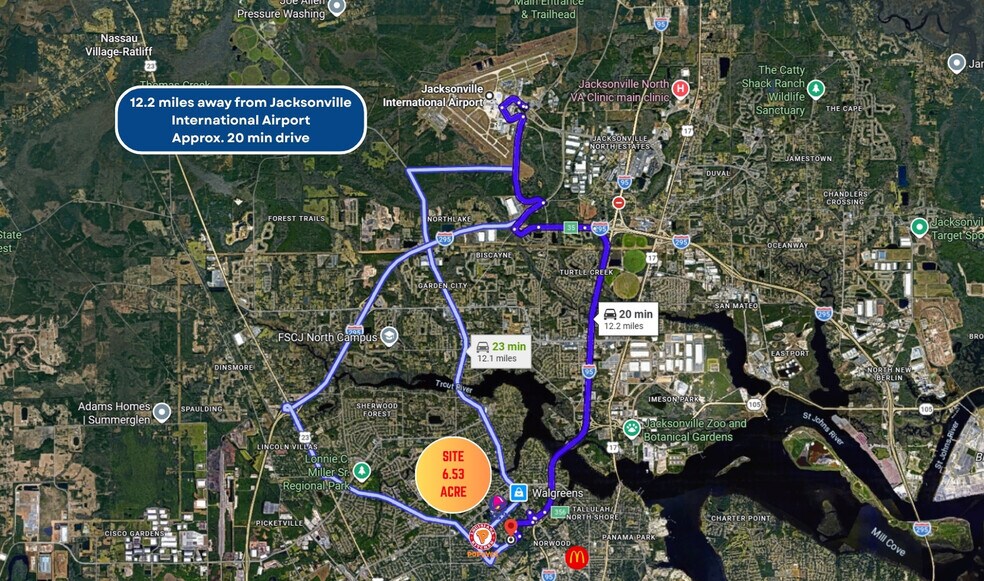 More Photos Of W 45th St, Jacksonville Land For Sale