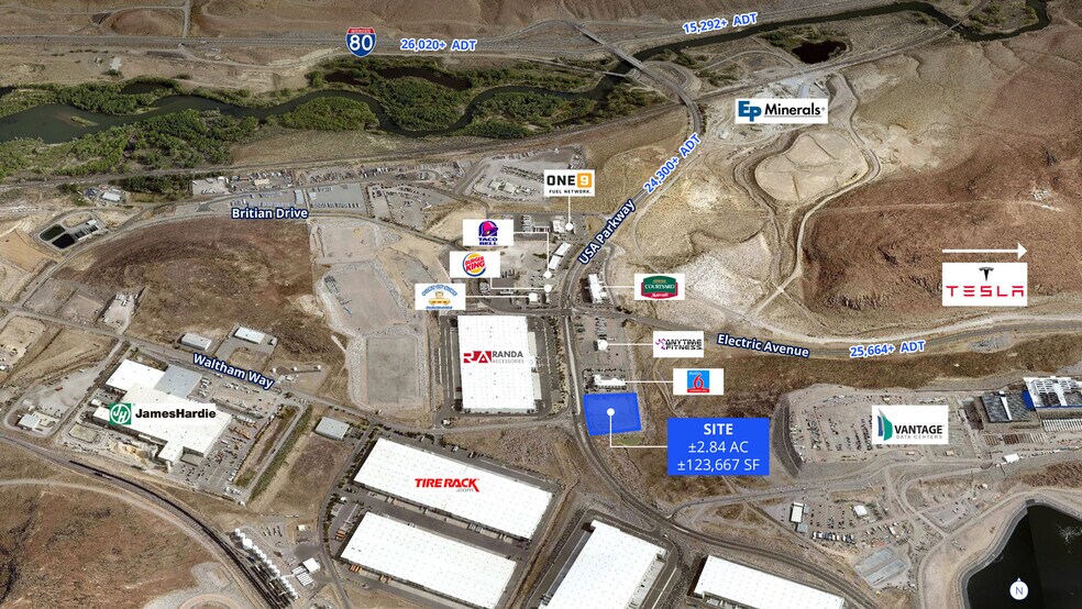 Primary Photo Of 805, 815 & 835 USA Pkwy, Sparks Land For Sale