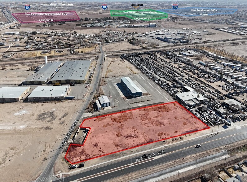 More Photos Of 9663 Alameda Ave, El Paso Land For Sale