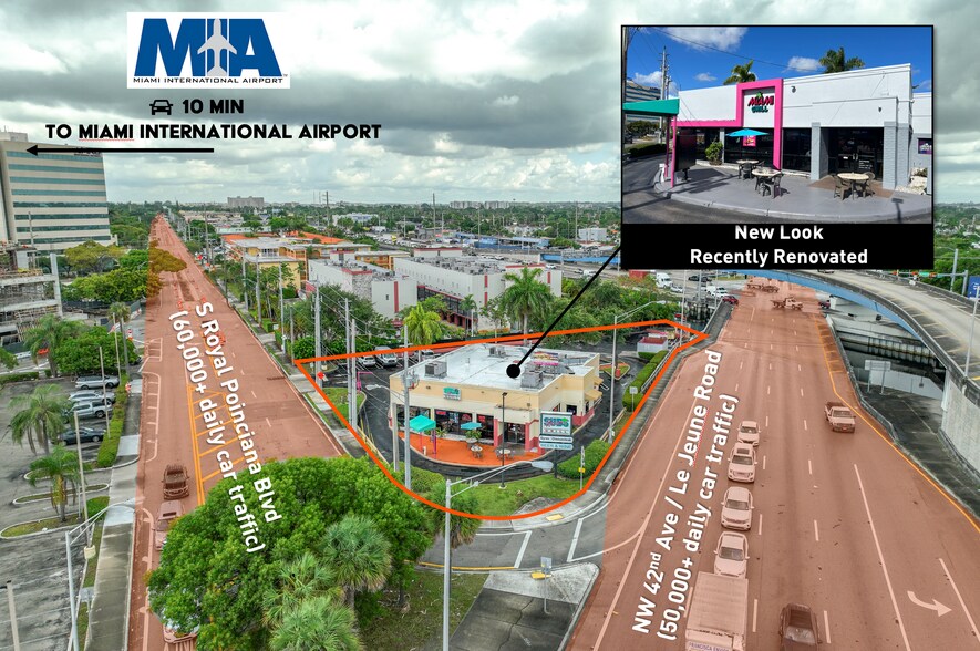 More Photos Of 3700 Le Jeune Rd, Miami Fast Food For Lease