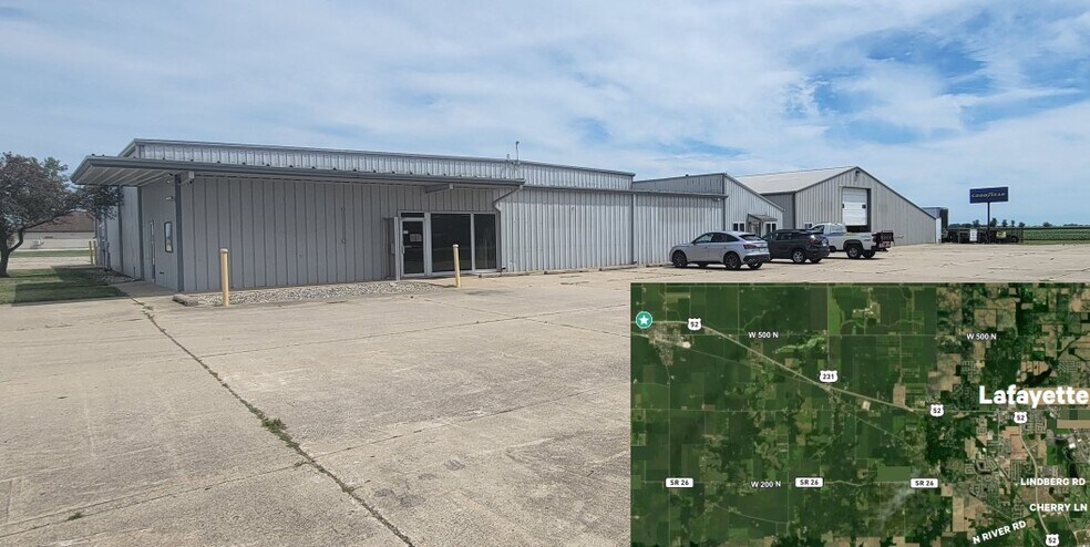 Primary Photo Of 7695 S 1150 E, Otterbein Auto Repair For Lease