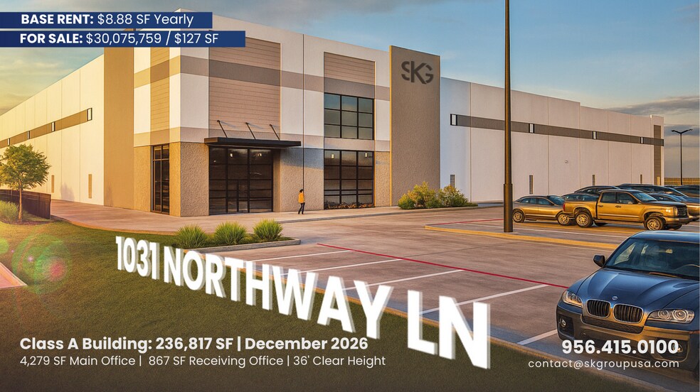 More Photos Of 1031 Northway Ln, Laredo Warehouse For Sale