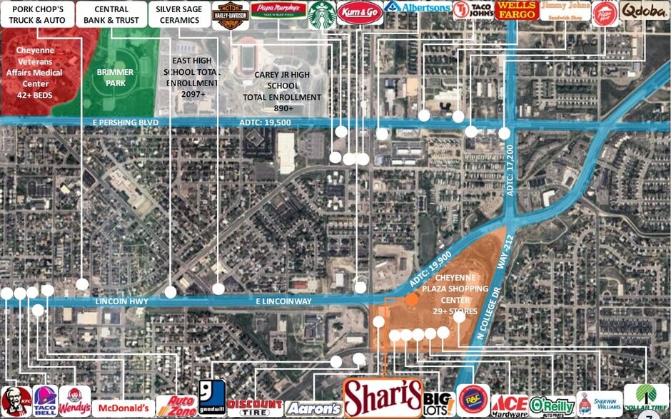 More Photos Of 3609 E Lincolnway, Cheyenne Restaurant For Sale