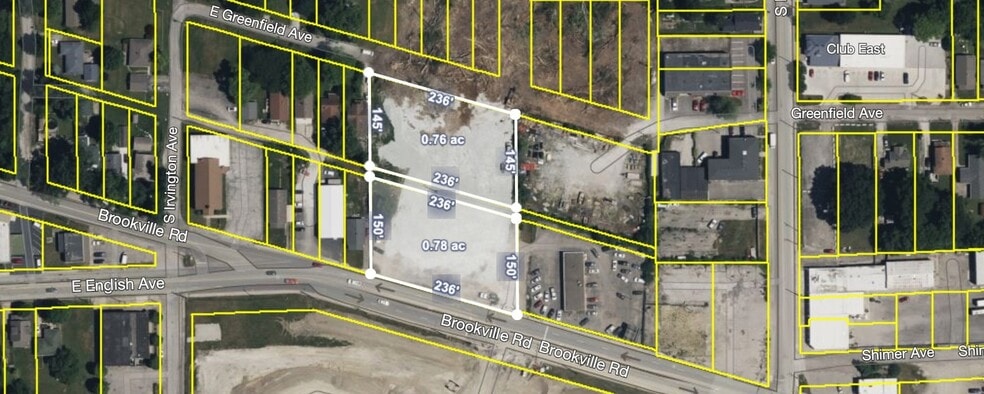 Primary Photo Of 5436 Brookville Rd, Indianapolis Land For Sale