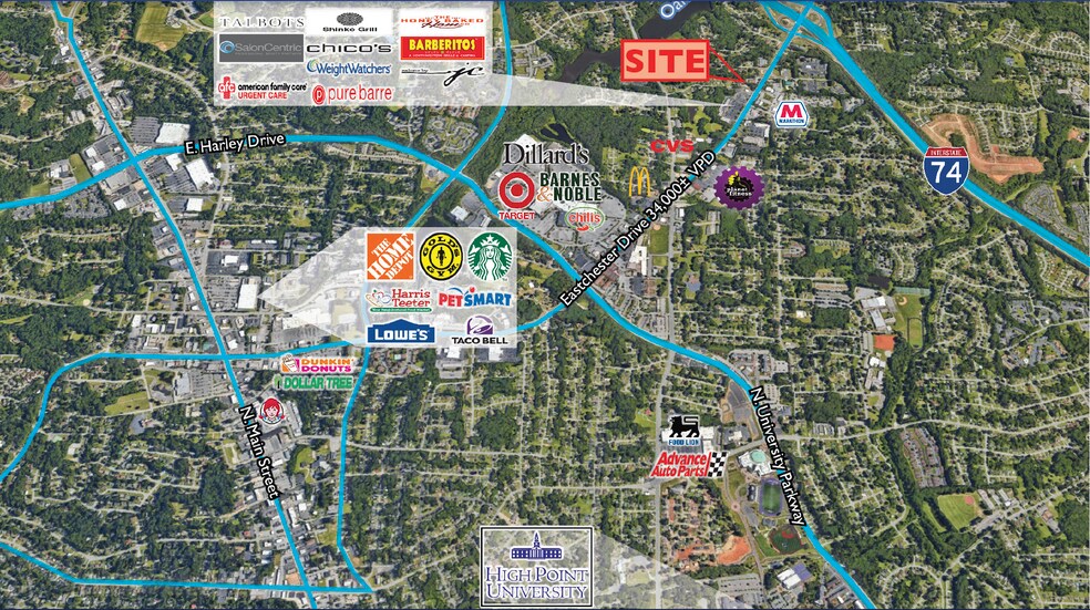 More Photos Of 1403 Eastchester Dr, High Point Office For Lease