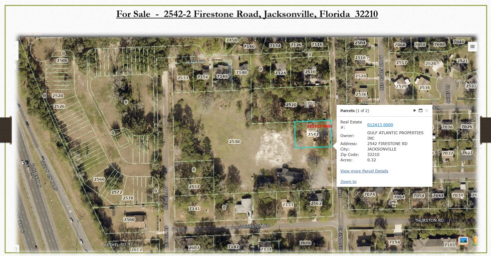 Primary Photo Of 2542-2 Firestone Rd, Jacksonville General Retail For Sale