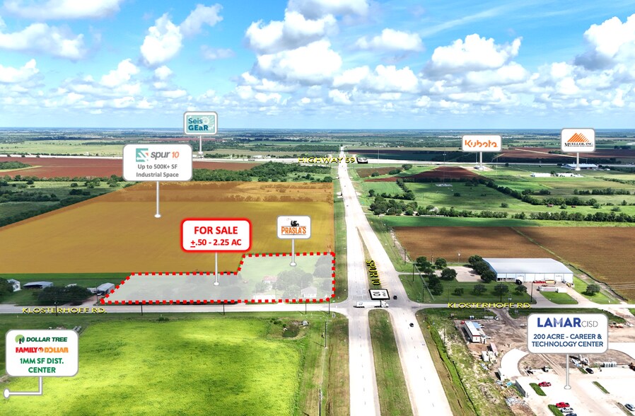 Primary Photo Of 4002 Klosterhoff Rd, Rosenberg Land For Sale