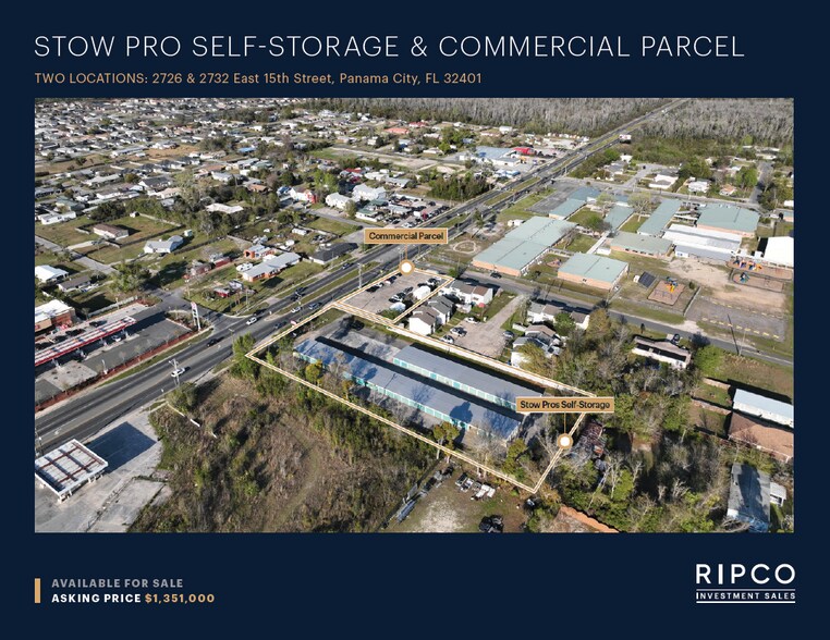 Primary Photo Of 2726 E 15th St, Panama City Self Storage For Sale