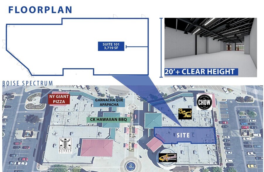More Photos Of 7609 W Overland Rd, Boise Freestanding For Lease