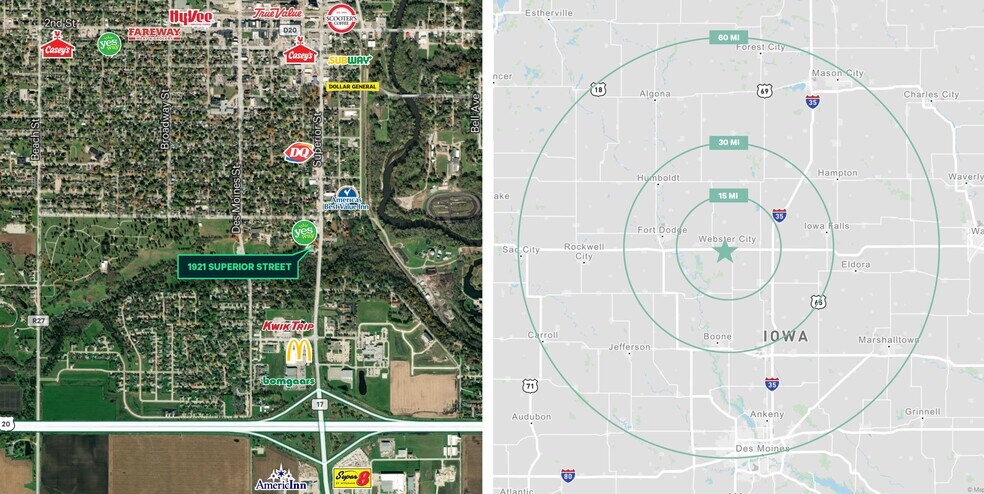 More Photos Of 1921 Superior St, Webster City Office For Lease