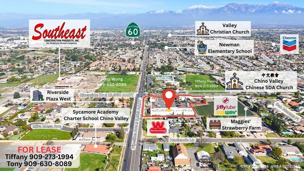 More Photos Of 4117-4141 Riverside Dr, Chino Storefront Retail Office For Lease