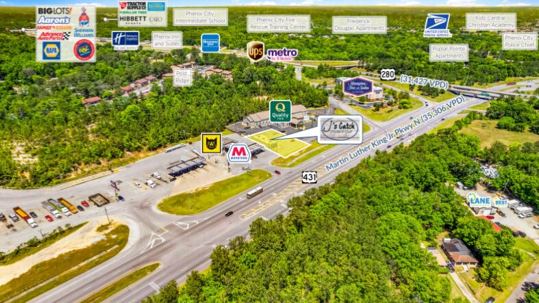 More Photos Of 502 Martin Luther King Jr Pky, Phenix City Restaurant For Sale