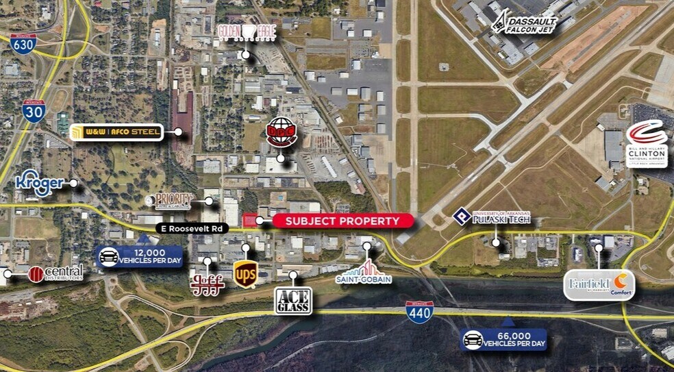 More Photos Of 2000 E Roosevelt Rd, Little Rock Showroom For Sale