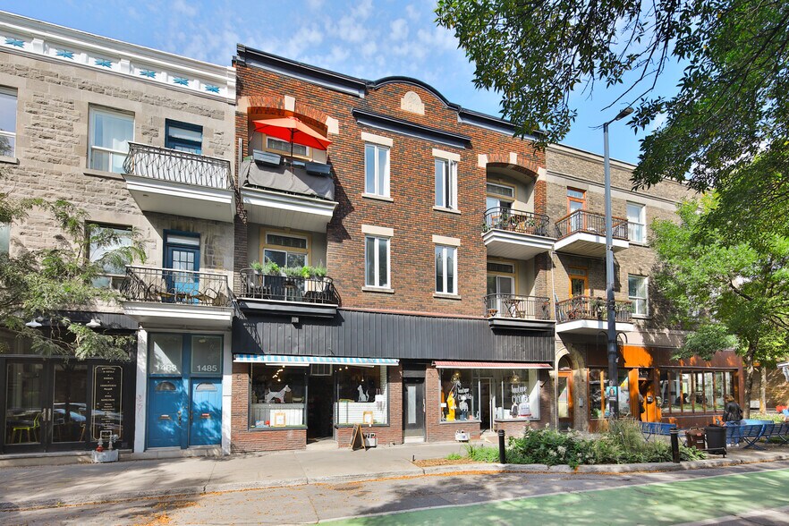 More Photos Of 1487-1493 Av Laurier E, Montréal Storefront Retail Residential For Lease