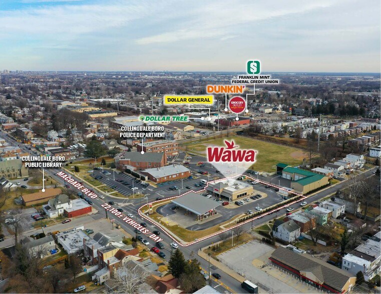 Primary Photo Of 910 MacDade Blvd, Collingdale Convenience Store For Sale