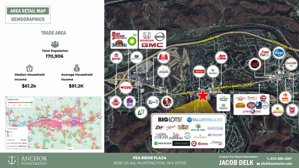 More Photos Of 5636 US Route 60, Huntington Unknown For Lease