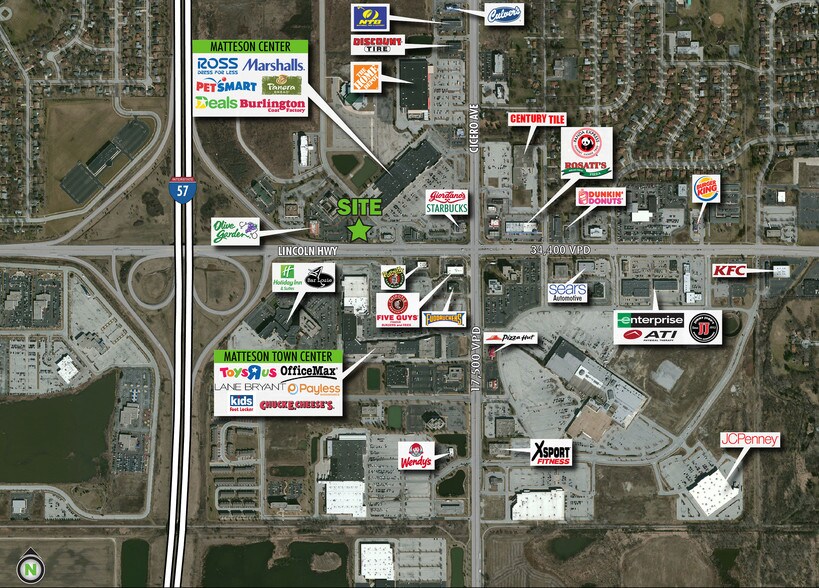 More Photos Of 21420 S Cicero Ave, Matteson Fast Food For Sale