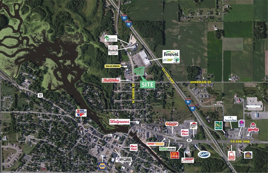 More Photos Of NEC of Union St, Mauston Land For Sale