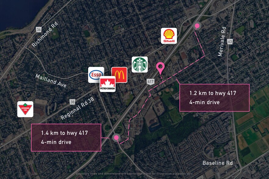 More Photos Of 890 Churchill Av S, Ottawa Auto Dealership For Lease