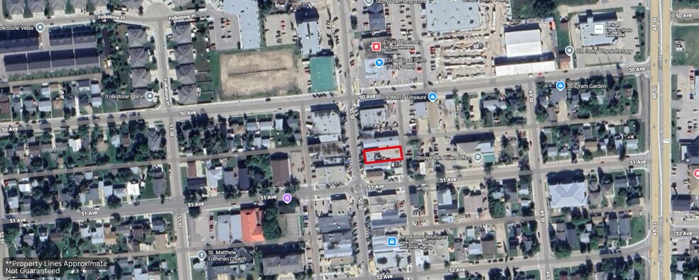 More Photos Of 5011 50 St, Stony Plain Storefront For Sale