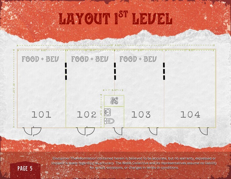 More Photos Of 34 Webb St, Roswell Restaurant For Lease