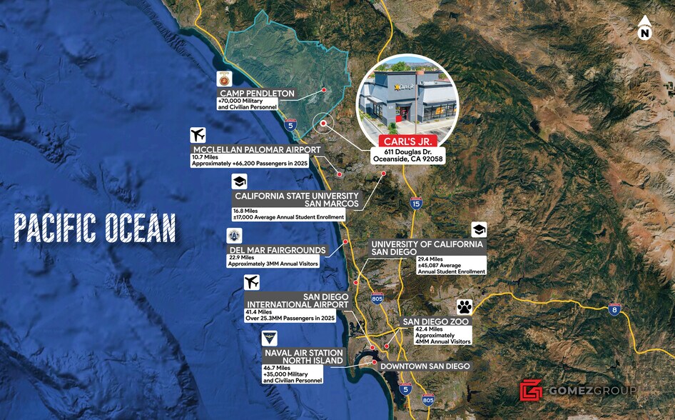 More Photos Of 611 Douglas Dr, Oceanside Fast Food For Sale