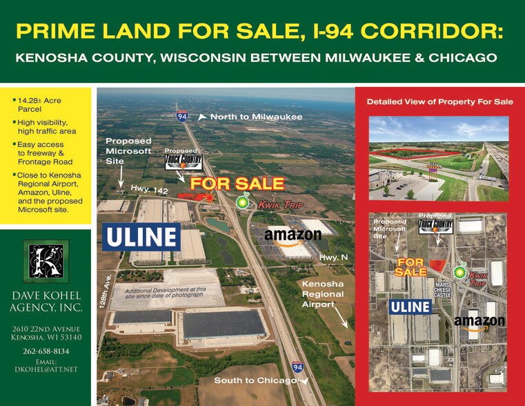 Primary Photo Of 12214 Burlington Rd, Kenosha Land For Sale