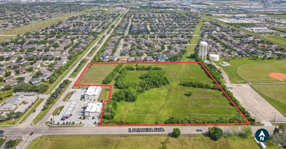 Primary Photo Of Pasadena Blvd & East Blvd, Deer Park Land For Sale