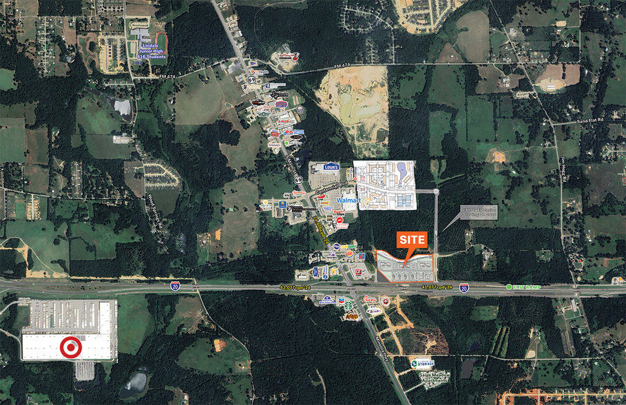 More Photos Of Highway 69 & Interstate 20, Lindale Land For Lease