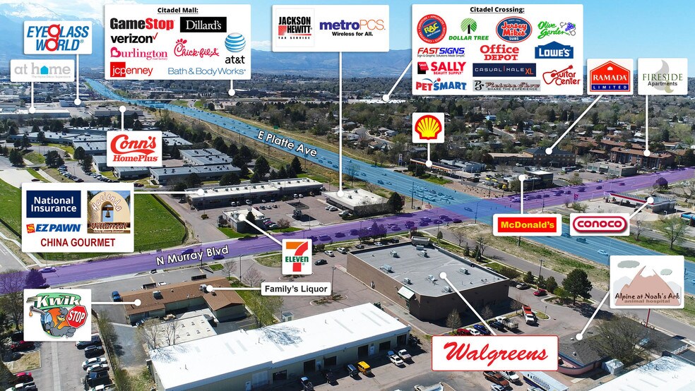 More Photos Of 4305 E Platte Ave, Colorado Springs Freestanding For Lease